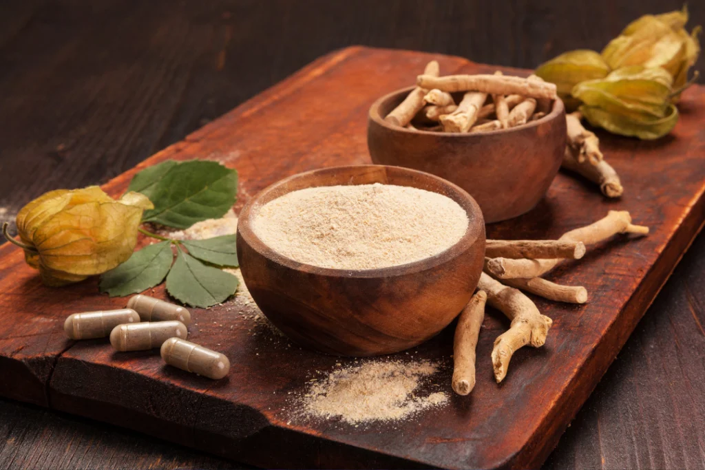 Ashwagandha Roots powder along with its capsules.
Nootropics side effects
