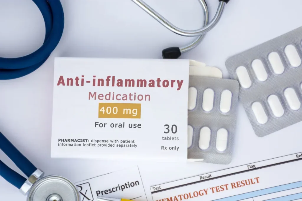 Anti-inflammatory medication.