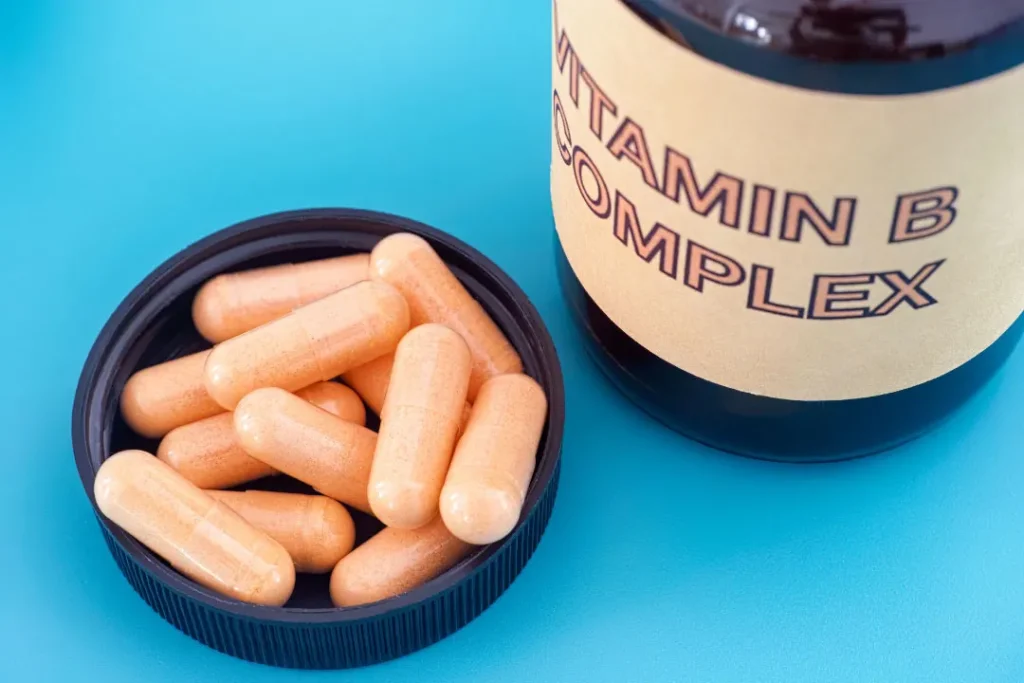 Vitamin B supplements. 