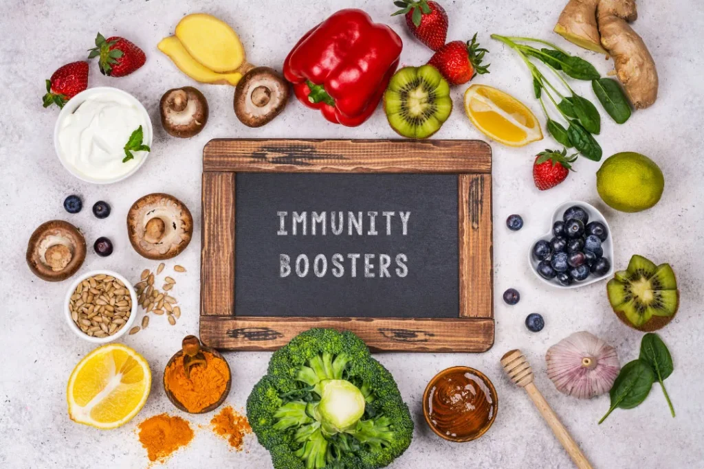 Food sources for boosting immunity 