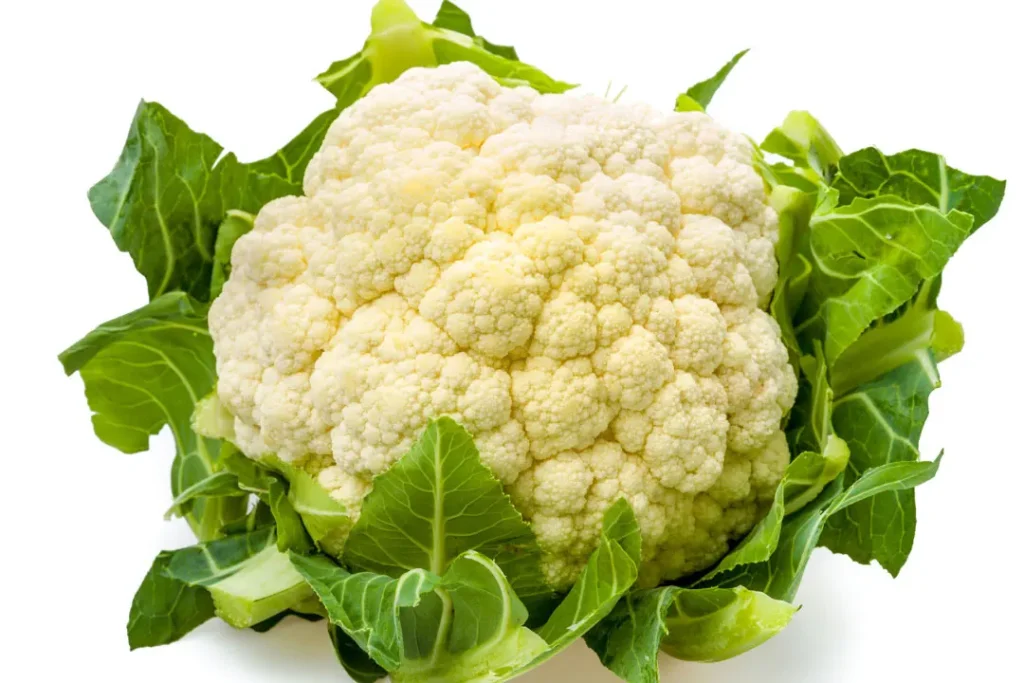 close up shot of Cauliflower
