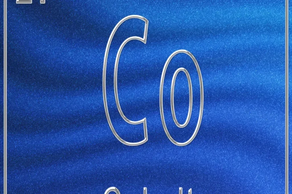 Cobalt symbol. 