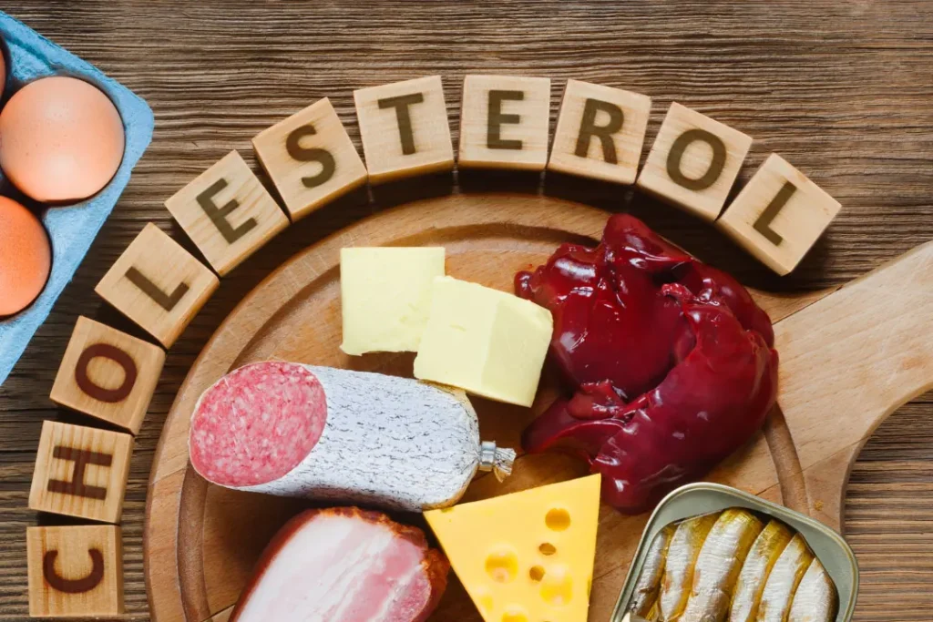 Cholesterol sources. 