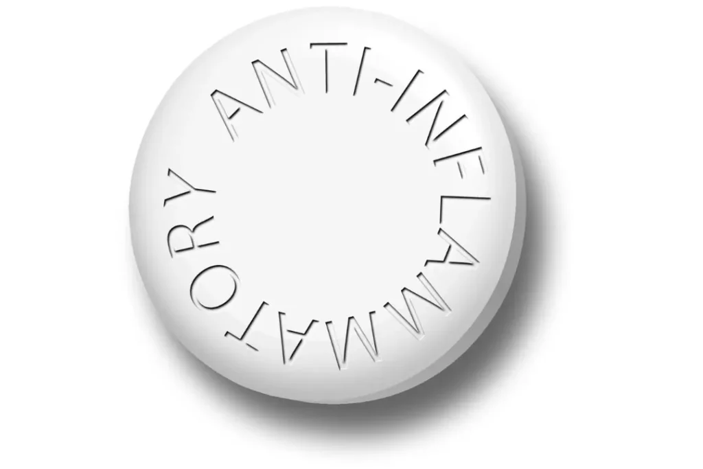Anti-inflammatory capsule.