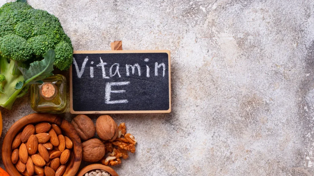 Vitamin E sources. 