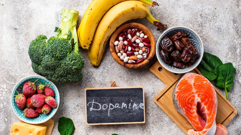 Dopamine food items. 