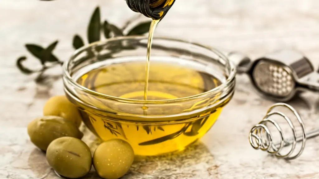 Olive oil. 