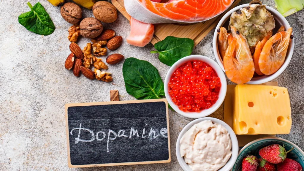 Dopamine food items. 