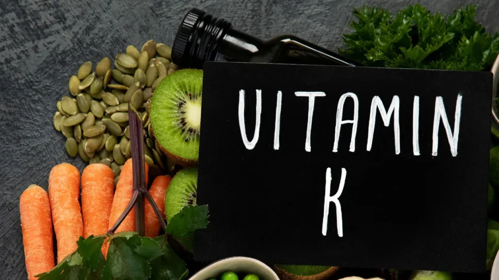 Vitamin K food sources. 