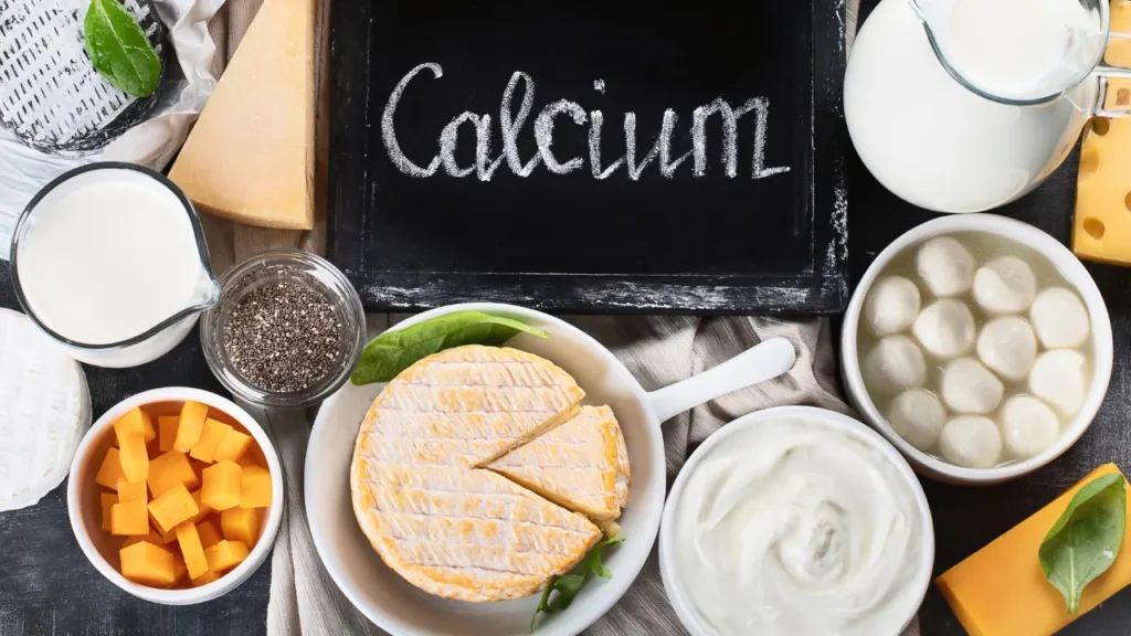 Yogurt has a good amount of calcium. 