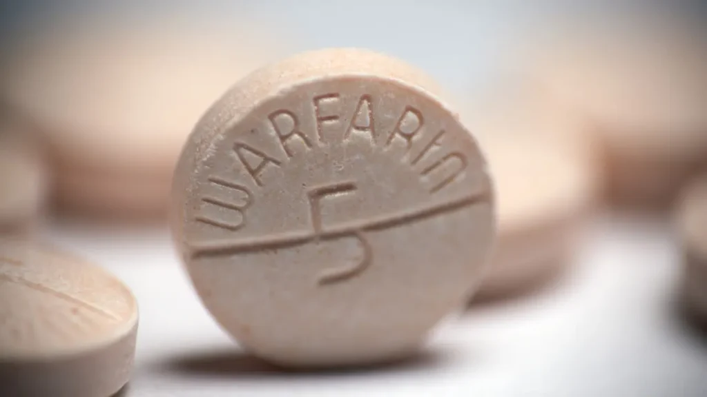Warfarin capsule. 