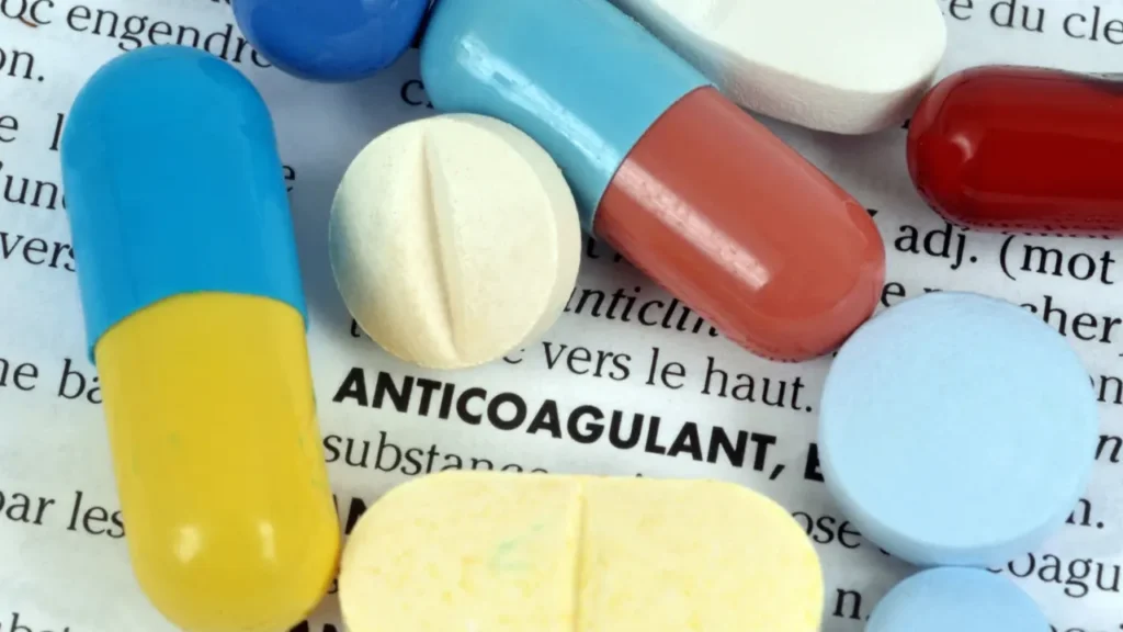 Anticoagulant pills. 