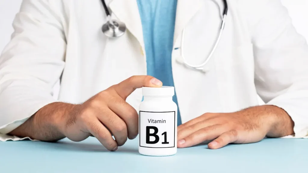 Vitamin B1 supplements. 