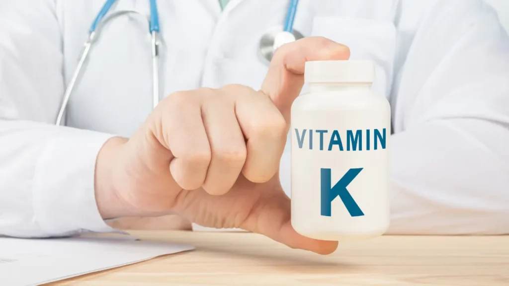 Vitamin K supplements. 