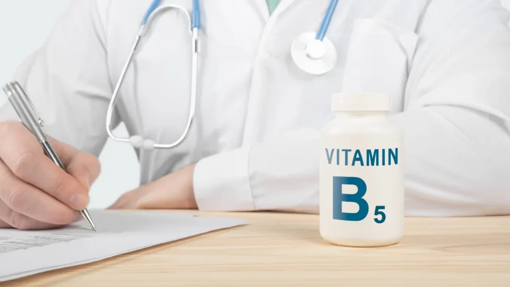 Vitamin B5 supplements. 