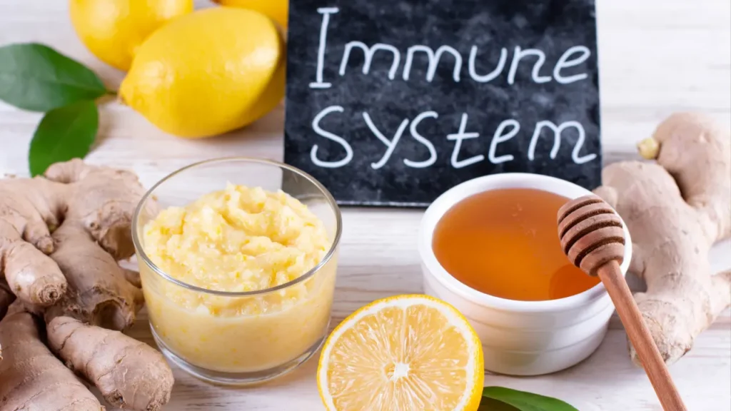 Food items good for immune system. 