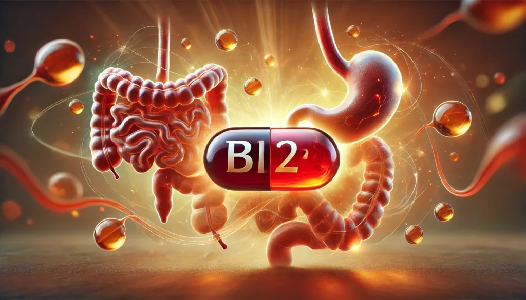 Vitamin B12 for digestive health