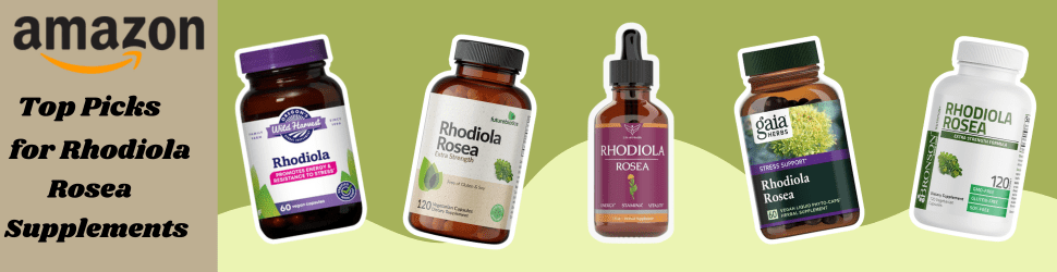 Support Stress Relief and Brain Health with Powerful Rhodiola Rosea—Order Today on Amazon!