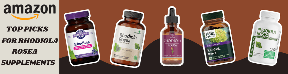 Support Stress Relief and Brain Health with Powerful Rhodiola Rosea—Order Today on Amazon!