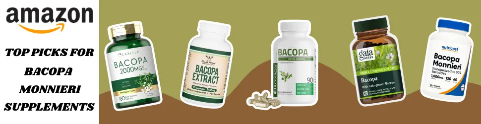 Experience the Cognitive Benefits of Bacopa Monnieri for Focus, Memory, and Mental Wellness—Order Now on Amazon!