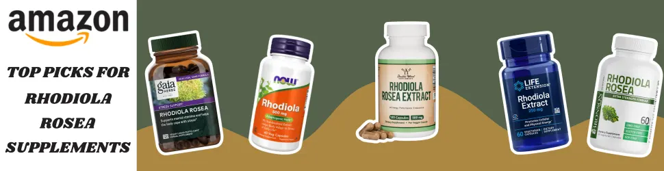 Support Focus, Mental Resilience, and Stress Relief with Rhodiola Rosea—Available Now on Amazon!