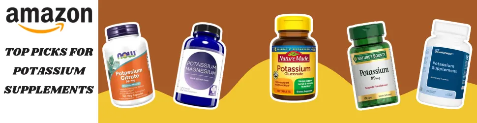 Relieve Muscle Cramps and Support Mental Clarity with Potassium—Shop Today on Amazon!