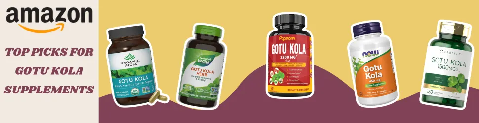 Boost Brain Health and Nervous System Support with Gotu Kola—Order Now on Amazon!