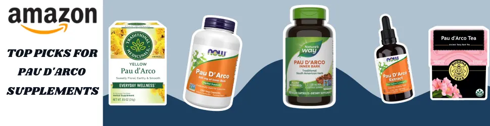 Support Your Body’s Detoxification and Cognitive Function with Pau D'Arco Tea and Supplements—Buy Now on Amazon!