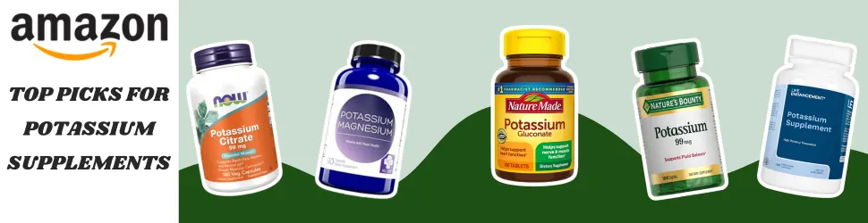 Energize Your Body and Boost Brain Health with Potassium Supplements—Order Now on Amazon!