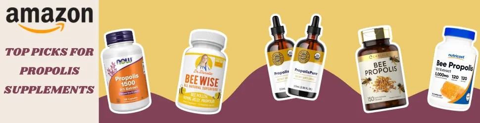 Enjoy the Benefits of Propolis for Brain Power, Immune Support, and Wellness—Find Top Picks on Amazon!