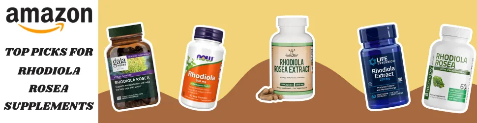 Experience Enhanced Mental Endurance and Clarity with Rhodiola Rosea Supplements—Buy Today on Amazon!