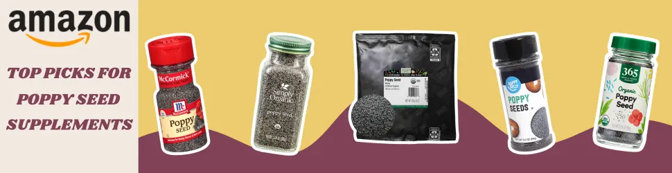 Poppy Seed for Cognitive Support, Relaxation, and Immune Health—Shop Now on Amazon!