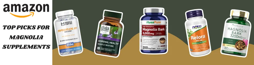 Promote Calmness and Improve Cognitive Function with Magnolia Extract—Shop Today on Amazon!