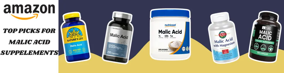 Promote Healthy Digestion and Brain Clarity with Malic Acid Supplements—Buy Now on Amazon!