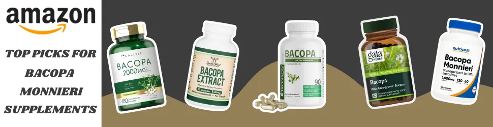 Promote Mental Calm and Cognitive Strength with Bacopa Monnieri Supplements—Order Today on Amazon!