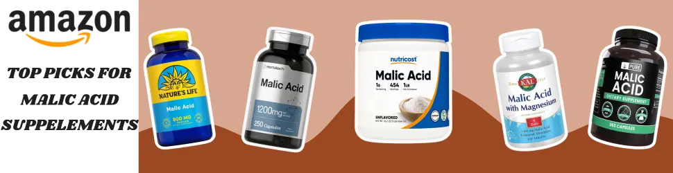 Recharge Your Energy Levels and Mental Focus with High-Quality Malic Acid—Buy Today on Amazon!