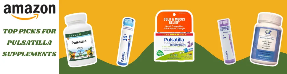 Relieve Cold, Flu, and Mucus Symptoms Naturally with Pulsatilla Supplements—Order on Amazon Now!