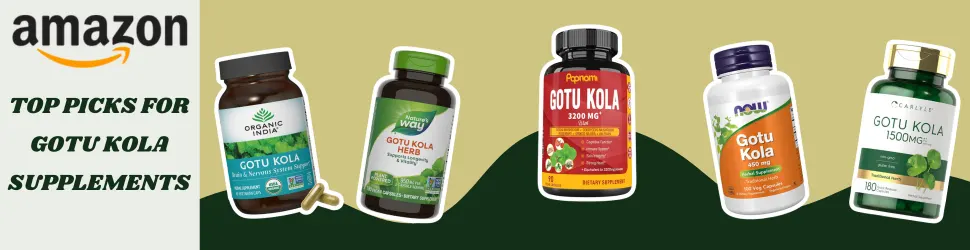 Stay Focused and Calm with Gotu Kola for Brain and Nervous System Health—Shop Amazon’s Best!