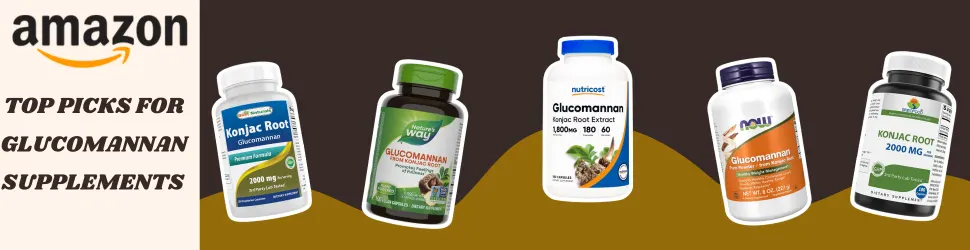 Support Healthy Weight and Mental Clarity with Glucomannan—Order Now from Amazon!