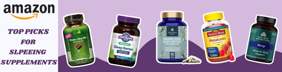 Relax Your Mind and Body for Better Sleep with High-Quality Supplements—Buy Today on Amazon!