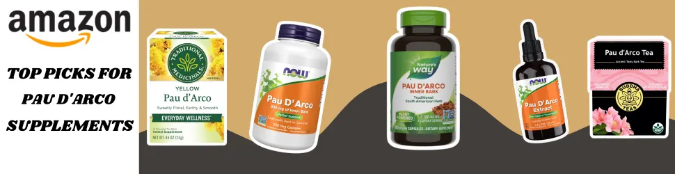 Boost Your Body’s Natural Defenses and Enhance Brain Performance with Pau D'Arco Supplements and Tea—Buy Now on Amazon!