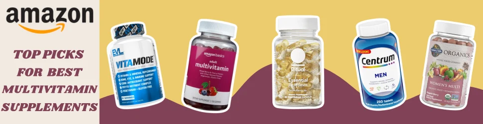 Transform Your Wellbeing with Amazon's Best Multivitamins for Brain and Body Support—Find Out More!