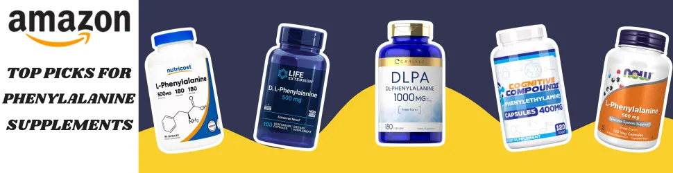 Recharge Cognitive Health and Nerve Wellness with Phenylalanine Supplements—Shop Amazon’s Best Now!