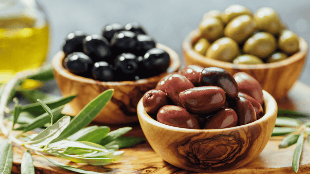 Fresh and organic Olives for brain health