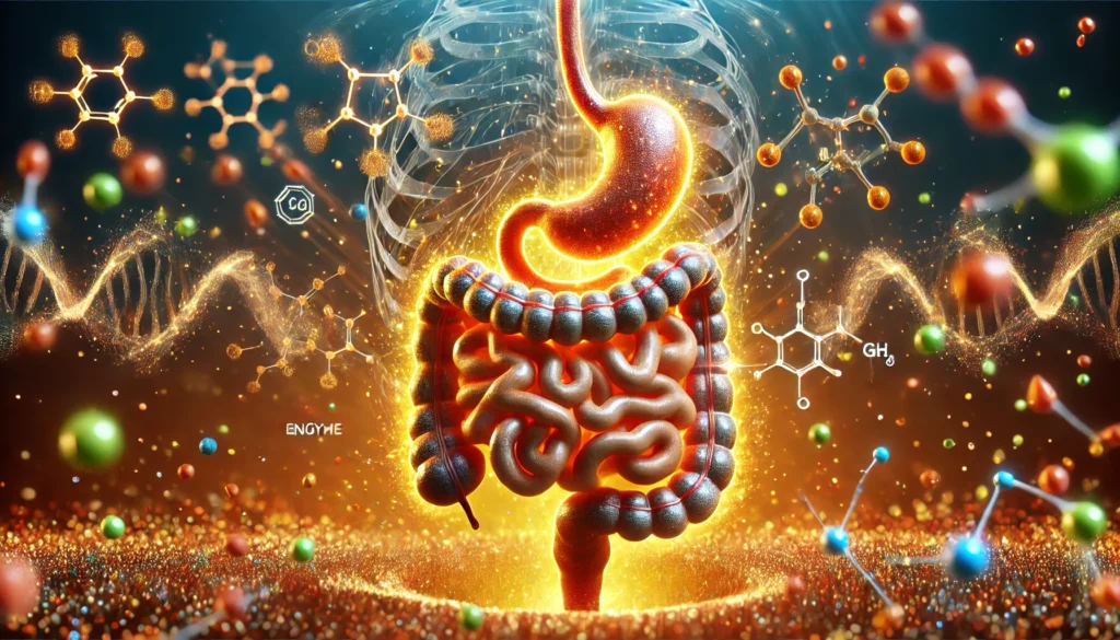 Healthy digestive system.