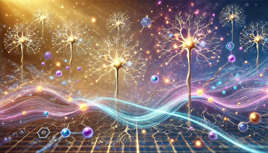Healthy dopamine pathways.
