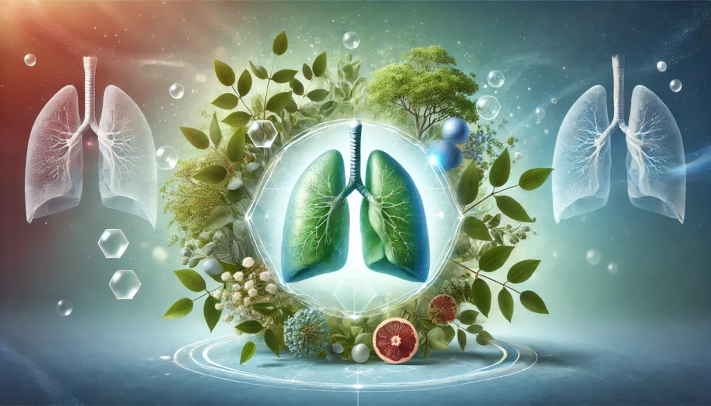 Healthy respiratory system.