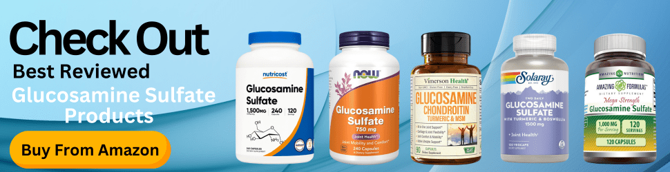 Improve neural communication and joint flexibility with glucosamine sulfate—Two-in-One Wellness, Purchase Today on Amazon!