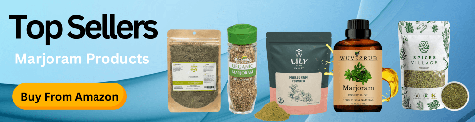 Marjoram's calming properties aid in stress management and improved brain function—Nurture Your Mind, Buy Now on Amazon!