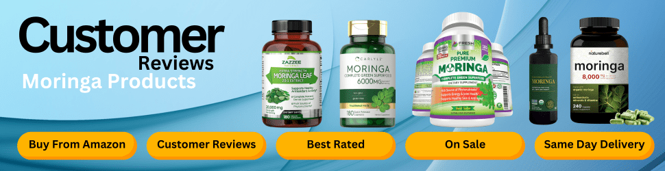 Moringa helps reduce oxidative stress in the brain, supporting long-term mental health—Protect Your Brain, Order Today on Amazon!